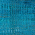 thumbnail image 1 of Ahgly Company Tapis Abstrait Bleu Abstrait Carré d'Intérieur, 8' Carré, 1 of 6