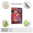 thumbnail image 2 of John Cena Poster, Canvas Wall Hanging Art Painting, Artwork Print for Home Decor Bedroom Living Room Dorm, Frame, 2 of 8