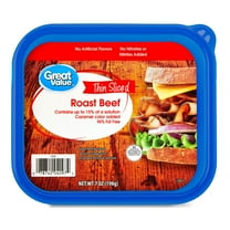 Great Value Roast Beef Lunchmeat, 7 oz