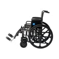 thumbnail image 3 of 20" Bariatric Wheelchair, Removable Desk-Length Armrests and Elevating Leg Rests, 3 of 6
