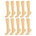 thumbnail image 1 of 5 Paires de Chaussettes de Compression Hauteur Genou pour Hommes et Femmes pour Course Randonnée Infirmières Grossesse, 1 of 3