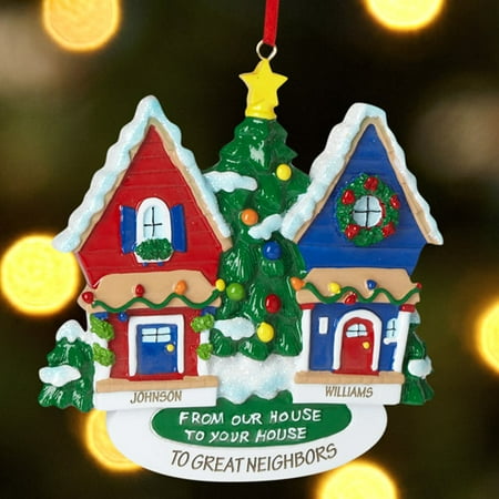 Neighbours gifts on zazzle ca Personalized Neighbor Christmas Ornament - Walmart.com