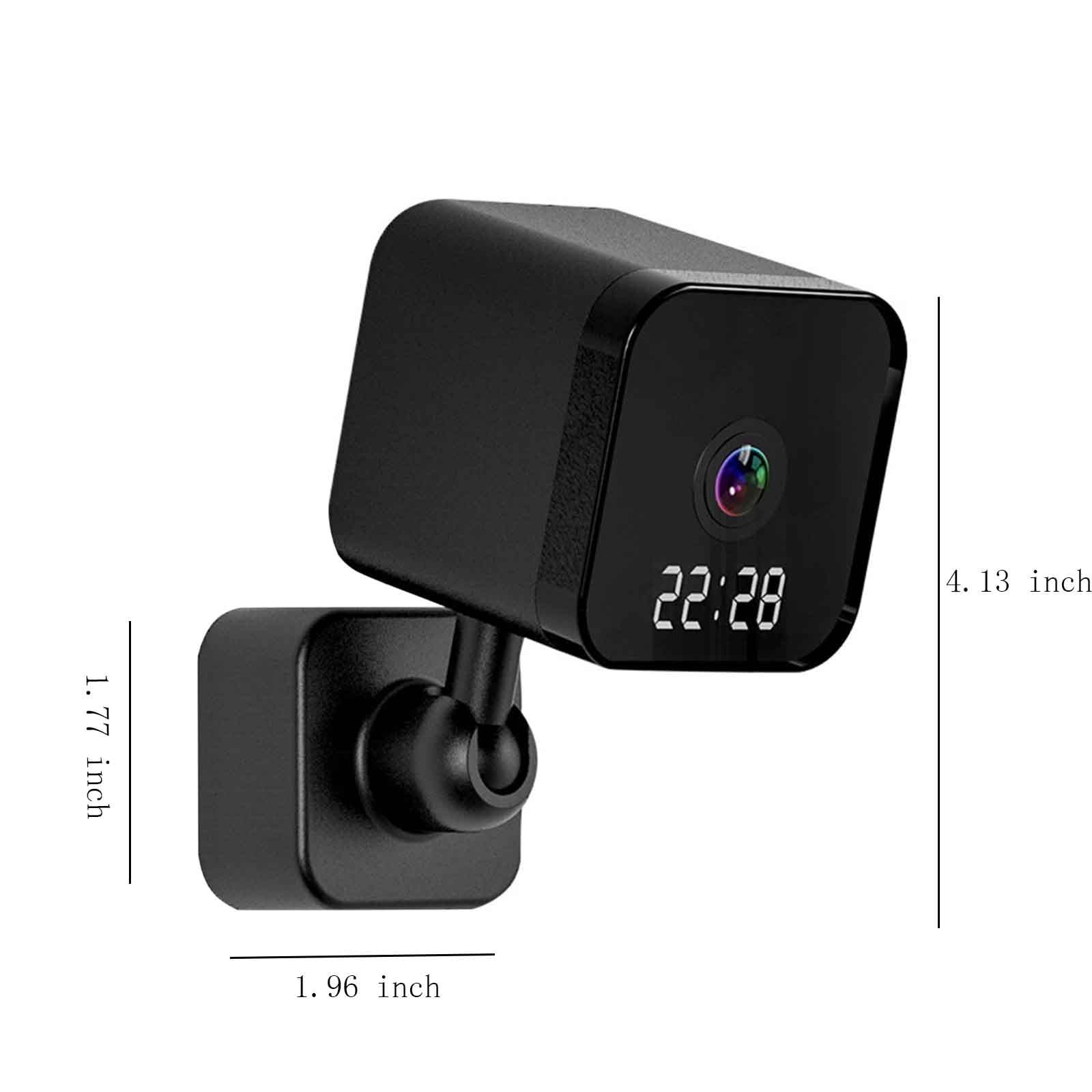 Indoor Camera 1080P Hd, Wifi Smart Home Monitor for Baby & Pet, Night Vision, Two-Way Audio, Motion Detection Alert, Works with Tuya App