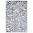 thumbnail image 2 of LUXE WEAVERS Abstract Textured Pattern Blue 5x7 Area Rug, Stain-Resistant Carpet, 2 of 7