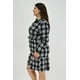 thumbnail image 2 of Vestido cuadros Roman Fashion /Tallas Extras, 4320 (Blanco) blanco 36, 2 of 7