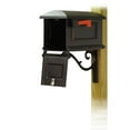 thumbnail image 2 of Traditional Curbside Mailbox with Sorrento front single mailbox mounting bracket, 2 of 7