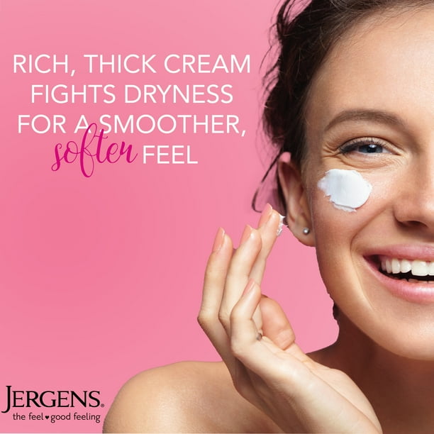 2 pack) Jergens All Purpose Face Cream, Deep Cleansing Moisturizer