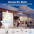 thumbnail image 4 of Sengled Motion Sensor Flood Lights Outdoor Dusk to Dawn Security Light Bulbs, E26 Base PAR38 Motion Activated 5000K Daylight, 1500LM, Waterproof LED Light Bulbs for indo, 4 of 6
