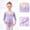 Purple, variant on CYRBOKO Girls Ballet Leotards 2025, Long Sleeve Training Performance Lightweight Dancewear Clothes Purple Size 2-13 T