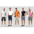 thumbnail image 6 of SPECIAL MAGIC Men's Cargo Shorts Mens Golf Shorts with 6 Pockets（Solid Black 32）, 6 of 9