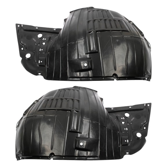 TRQ Inner Fender Liner Set Fits Select 2014-2022 INFINITI Q50 IN1248130 IN1249130