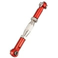thumbnail image 4 of 2X for 144001 1/14 RC Car Spare Parts Metal Linkage Pull Rod Steering Tie Rod Set,Red, 4 of 7