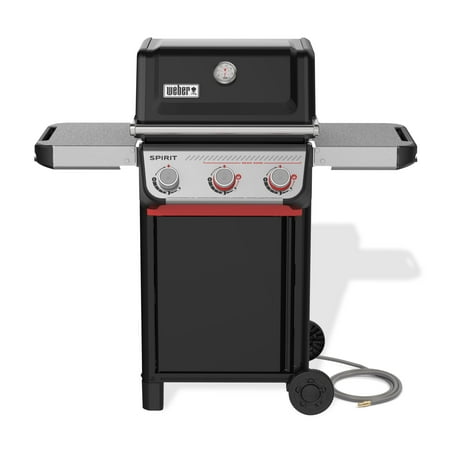 Weber Spirit 3-Burner Grill E-325 Natural Gas - Sear Zone - Black