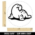thumbnail image 2 of Big Nose Elephant Seal Marine Sea Animal Self-Inking Rubber Stamp for Stamping Ink Stamper Crafting Planners - 1/2 Inch Mini - Dry Pad (No Ink), 2 of 7