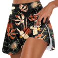 thumbnail image 1 of Gibobby faldas largas de mujer casuales informal diario para mujer Tenis Yoga Deporte Falda Pantalones cortos Falda(Anaranjado, XL), 1 of 4