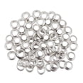 thumbnail image 4 of 50 Pieces Curtain Rings Curtain Round Shape, Sewing Curtains, Drapery , Decoration Accessories, 4 of 8