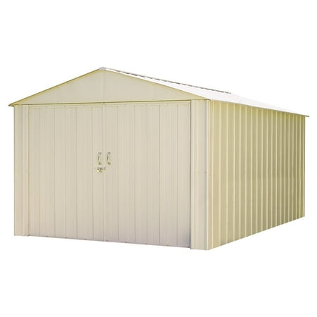 Commander 10 x 15 ft. Steel Storage Building Eggshell