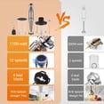 thumbnail image 3 of TENKER Immersion Blender Handheld for Kitchen, 5-in-1 Multi-Purpose Hand Blender, 12-Speed Stick Blender, 3 of 8