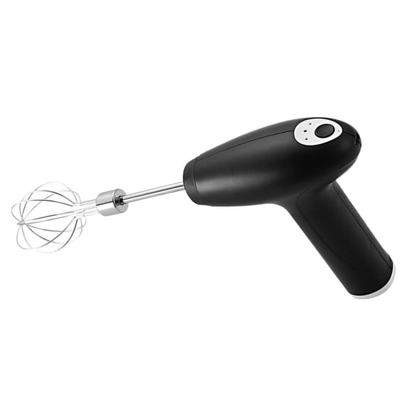 UPOUART Handheld Electric Whisk for Coffee, Stainless Steel, Black - 1 Set