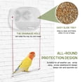 thumbnail image 5 of Comedero para Pájaros de Acrílico Transparente con Ventana, Ideal para Exteriores, con Ventosa Mejorada, Ideal para Observar en Gatos., 5 of 5