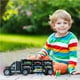 thumbnail image 4 of Naiovety Dinosaurs Toy Car Jurassic Portable Storage Parking Creatively Transport Truck Gifts Model Boy Birthday Container Almacenamiento y organización del hogar Naiovety HA038603-00, 4 of 6