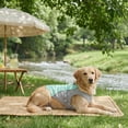 thumbnail image 6 of Cooling vest suitable for small to very large dogs - adjustable cooling jacket with reflective tape（Blue,M）, 6 of 6