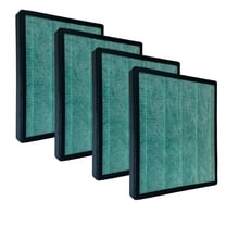 Nispira ‎HBMAX300 True HEPA Carbon Filters Replacement | Compatible with Coway Airmega Max2 300/300S Air Purifier | Pack of 4