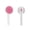 Pink, variant on Kraoden Pet Grooming Brush for Cats and Dogs, Self-Cleaning Dog Brush, Silicone Massage Comb for Wet and Dry Use, Ergonomic Handle, Removes Loose Hair Easily