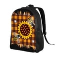 thumbnail image 2 of Haiem Sunflower Gnomes and Bees Backpack - Stylish and Durable 15-inch Laptop Backpack with Waterproof Oxford Fabric, 2 of 8