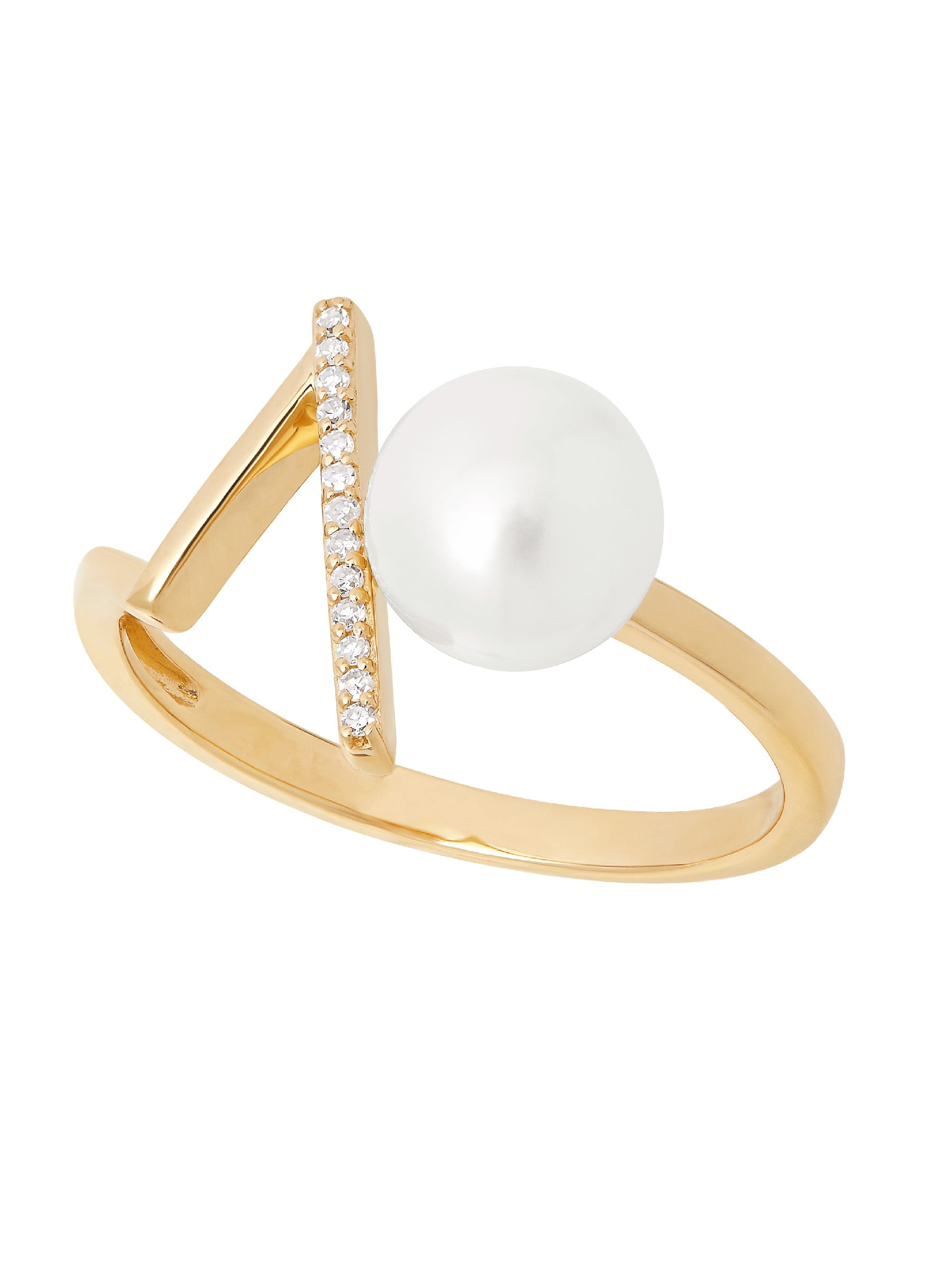Honora Women S Honora 7 7 5 Mm White Freshwater Pearl V Ring With Diamonds In 14kt Gold Walmart Com Walmart Com Honora Women S Honora 7 7 5 Mm White Freshwater Pearl V Ring With Diamonds In 14kt Gold Walmart Com Walmart Com