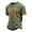 A-Green4419, variant on XIAOCHA Men's Halloween Witch Print T Shirt Short Sleeve Crew Neck Salem Broom Pullover Top, Black, Sizes L