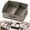 A, variant on USUERY Trapezoid Foldable Storage Basket For Closet Organization With Dividers For Nursery Pantry Living Room