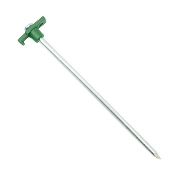 ICERUN Tent Stakes Heavy Duty Corrosion Resistant Ground Stakes Outdoor Tent Ground Pegs Tent Stakes Heavy Duty 6*250mm