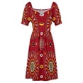 thumbnail image 4 of Robe Sans Manches à Motif Brodé Turc Traditionnel Robe de Soirée pour Femme Robe d'Été de Plage Robe Courte sexy Audacieuse, 4 of 4