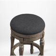 thumbnail image 4 of Comfort Pointe Tabouret de Comptoir Pivotant Sans Dossier Maxwell Marron, 4 of 7