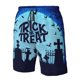 thumbnail image 4 of Balery Halloween Trick Or Treat Traje de Baño Estilo Hawaiano para Hombre, Shorts de Secado Rápido con Bolsillos-Large, 4 of 6