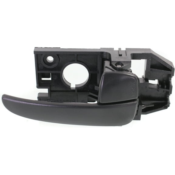 Interior Door Handle Compatible with 2001-2006 Hyundai Elantra Rear, Passenger Side Black