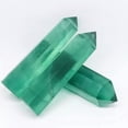 thumbnail image 5 of K-KED 70-80mm AAA Natural Green Fluorite Stone Quartz Crystal Point Healing Reiki Wand, 5 of 9