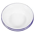 thumbnail image 3 of Raindrops Enamel Ware Bowl Enamelware White 2Pcs, 3 of 8