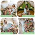thumbnail image 6 of Throw Blanket Fleece Throw Blanket 40x50in, Spring Easter Cute Bunny Cat Soft Lightweight Bed Blankets Watercolor Eggs Flowers Fuzzy Couch Blankets for All Season, 6 of 9