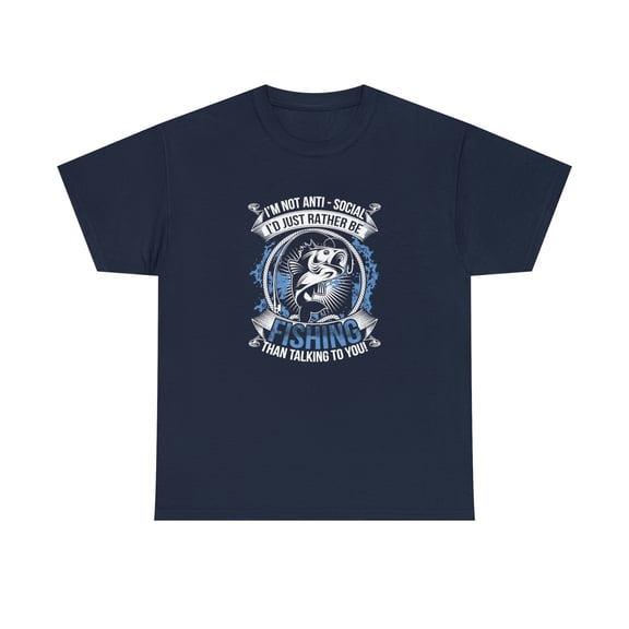 Rather Be Fishing, Fishing Gift, Fishing Shirt, Fisherman Tee - ID: 2254
