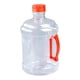 thumbnail image 4 of Botella de agua reutilizable, cubo de almacenamiento de agua de 2,5 l, asa portátil, multifuncional rojo, 4 of 8