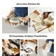thumbnail image 2 of Juego de Paños de Cocina de 20 Piezas - Paños de Cocina de Algodón, Juego de Manoplas de Cocina y Portavasos Resistentes Al Calor, Delantal para Hombre con Bolsillo, Paños de Cocina Absorbentes para Secar la Cocina - Beige, 2 of 7
