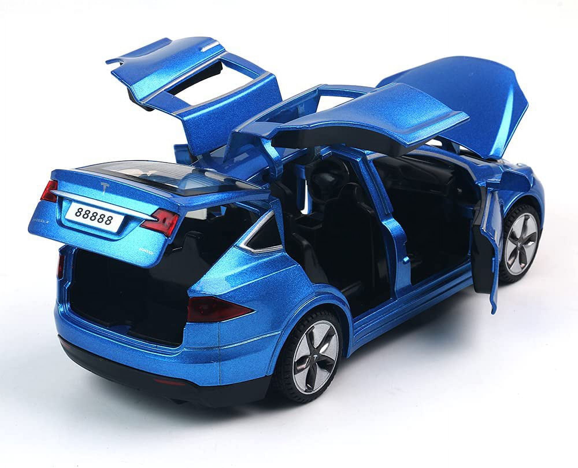 1:32 Tesla Model Y Diecast Model Car SUV Toy Vehicle Sounds Lights  Collection
