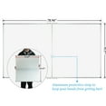 thumbnail image 5 of JILoffice Dry Erase Board Extra Large White Board for Wall 72" x 40" Foldable School Whiteboard Giant Marker Board, 5 of 6