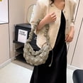thumbnail image 4 of Bolso de mano acolchado para mujer, bolso de hombro acolchado ligero, bolso hobo acolchado plisado en la nube 2023, 4 of 5