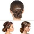 thumbnail image 4 of GOOHOCHY 10 peines laterales con pinza para el cabello, 14 dientes, para novia, velo de boda, para mujeres y niñas (transparentes), 4 of 7
