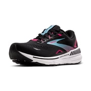 Brooks Women’s Adrenaline GTS 23 GTX Waterproof Supportive Running Shoe - Black/Knockout Pink/Aqua - 7 Medium
