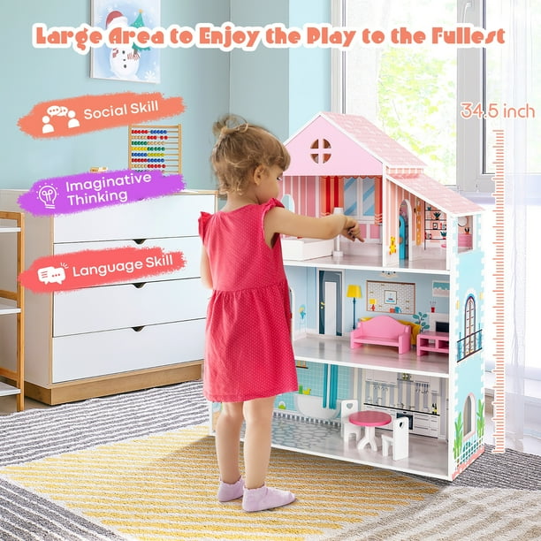Doll house furniture for toddlers discount