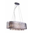 thumbnail image 1 of Elegant Lighting Finley 32" 9 Light Royal Cristal Flush Mount, 1 of 1